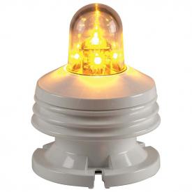 DHR73 white signalling light flashing or continuously burning